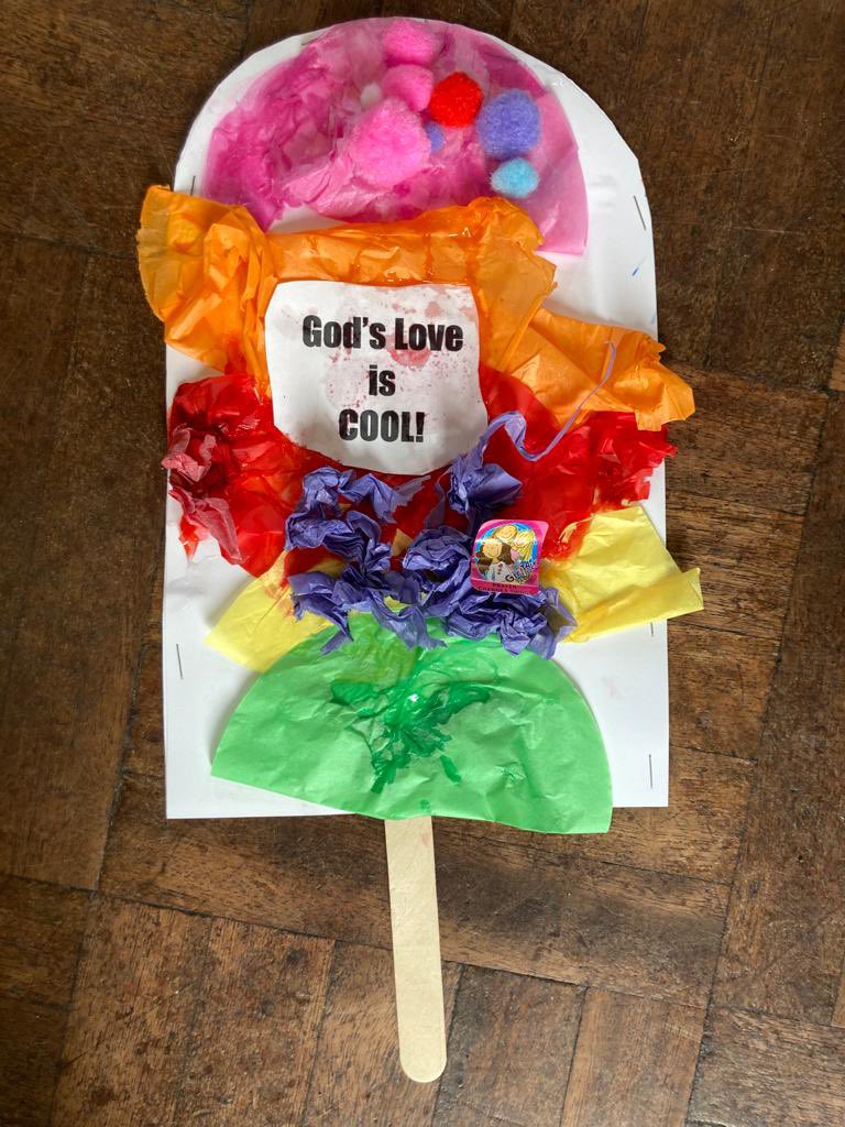 Great times at our Junior Church summer fun morning! Crafts, big art, games, dancing and 🍦🍦!! Looking forward to seeing the slide show at our Celebration Sunday, 25th June. All are welcome to this special family service to celebrate our Junior Church