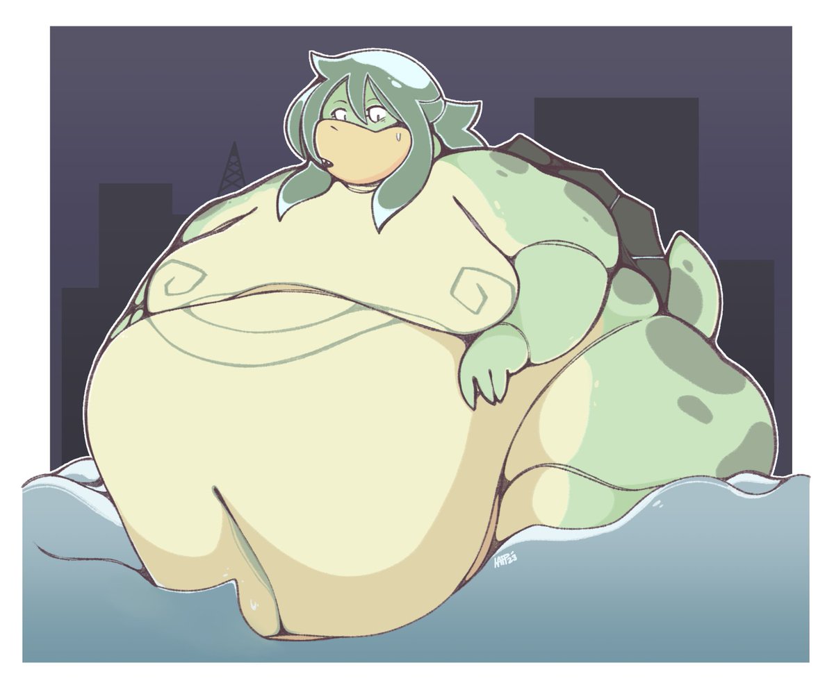 Kaiju Kapp for Kaijune! 
No atomic breath here or anything...but you might get sat on by accident instead