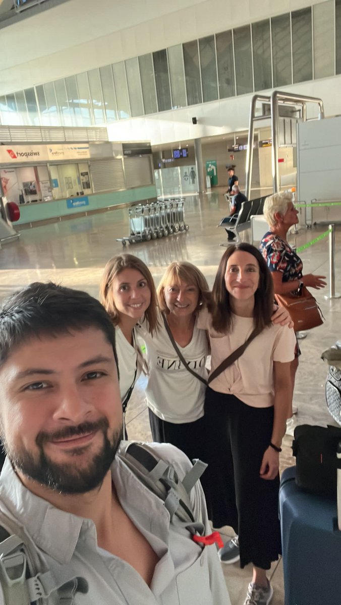 operationintl's tweet photo. And they’re off! Team Spain is on their way to Uganda for their first medical mission in the country. 🇺🇬

We wish the team the best of luck as they begin their trip. Stay tuned with Operation International for updates on their important work! https://t.co/e3XMj0Ddyu