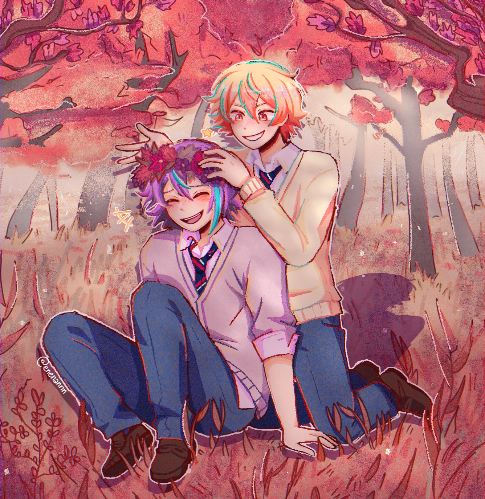 ✩₊˚.⋆☾ Ene ⋆⁺₊✧ on X: Finished it !! :3 #prsk_FA #ruikasa #類司t.cofwX0nYPMj1   X