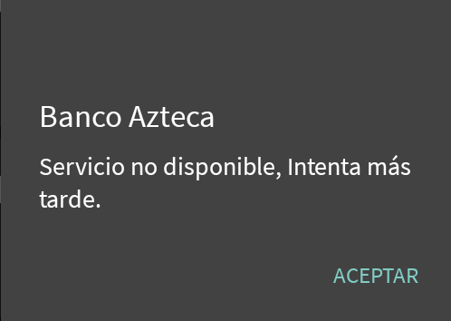 @BancoAzteca @BancoAzteca y si primero arreglan la app? 🙄🙄🙄