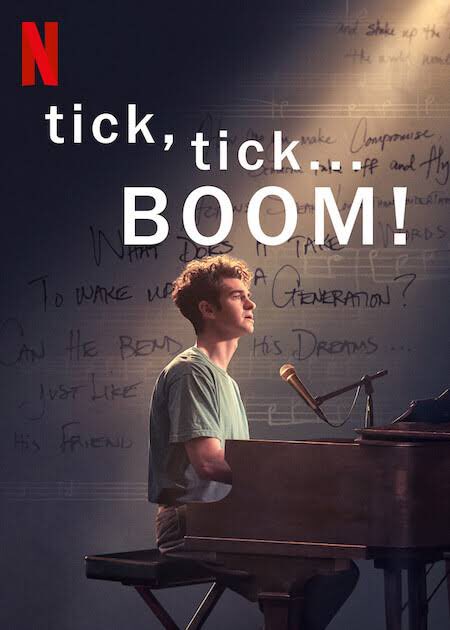 I am currently watching #TickTickBoom #andrewgarfield #History #music #Broadway on #Netflix @netflix @NetflixGeeked