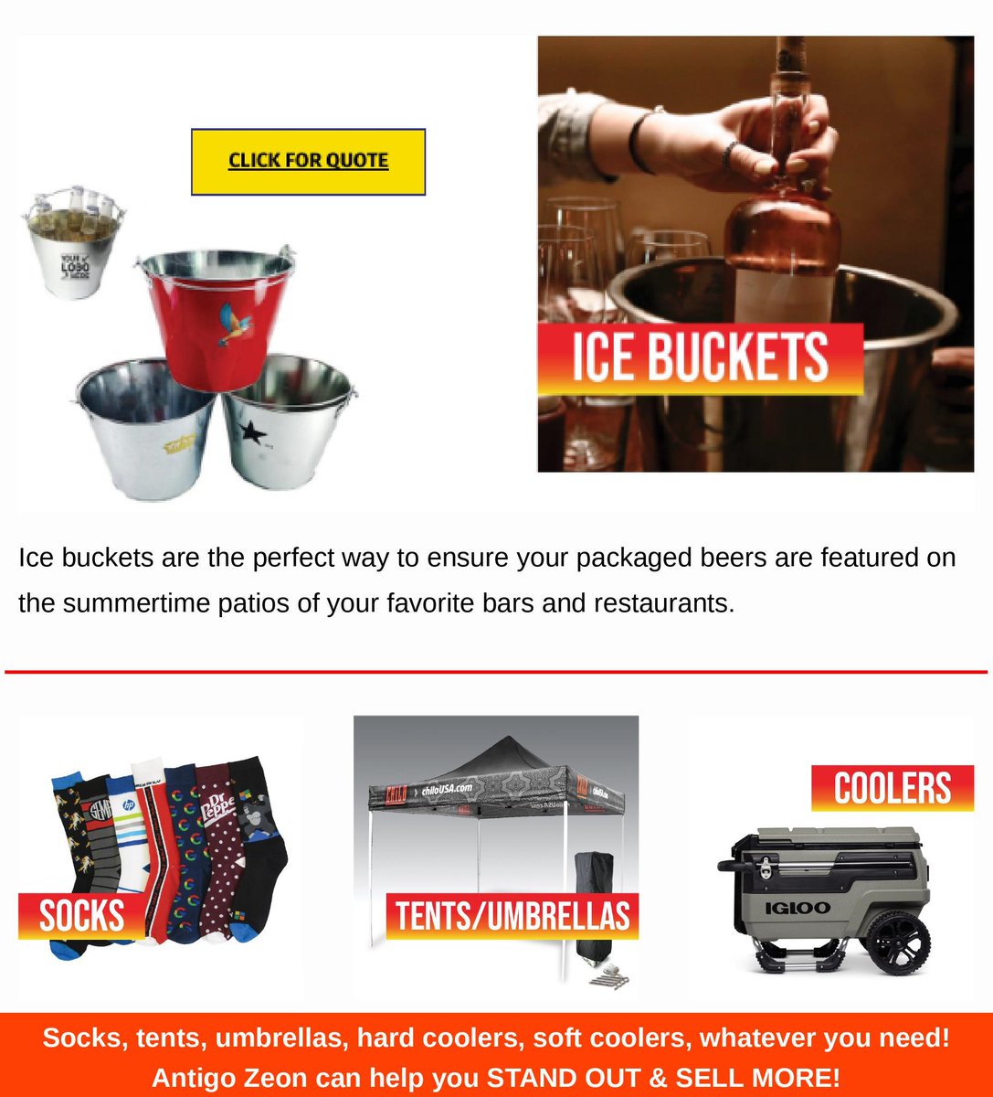 Antigo Zeon can now help you with all your apparel, merch, premiums and promos. We have 30+ years of experience helping breweries Stand Out &amp; Sell More through visibility in the market and in their own taprooms.
#craftbeer