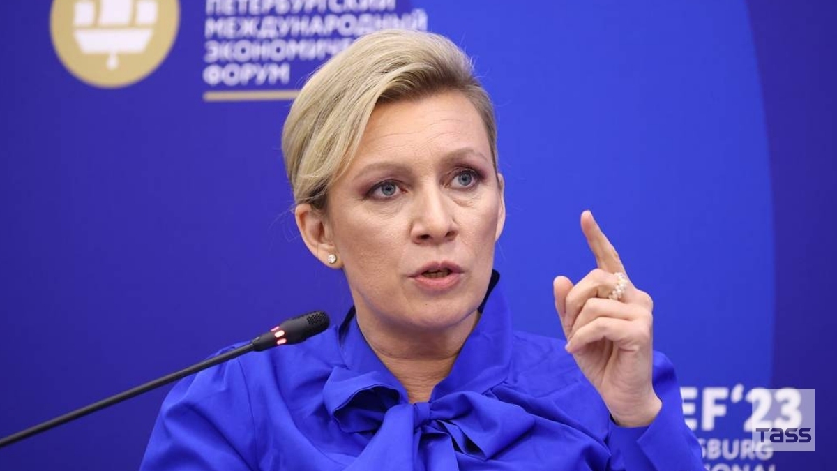 tassagency_en's tweet photo. Ukraine is ready to trade the organs of its people for Western military assistance, Russian Foreign Ministry Spokeswoman Maria Zakharova said on the sidelines of the St. Petersburg International Economic Forum:
https://t.co/6CdPNcdFuQ https://t.co/QFpLfC8g8S