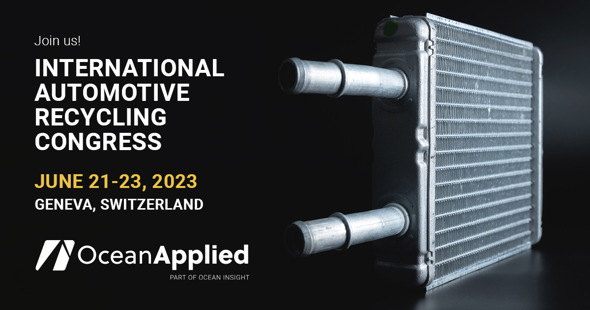 ASKOceanInsight's tweet photo. ๐ฃ Discover Ocean Applied's SpeedSorter at IARC (Geneva, Switzerland) Booth #3 to see whatโs under the hood! Designed for metal sorting โespecially in the automotive industry. ๐๐จ
#IARC #SpeedSorter #MetalSorting #AutomotiveIndustry #Innovation
https://t.co/pVK83OjLMz https://t.co/LoTYelQqxh
