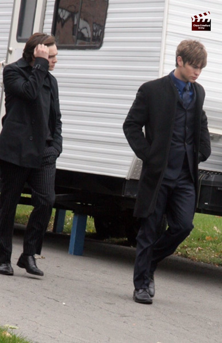 ⭐️#tbt Chace Crawford e  Ed Westwick no set de Gossip Girl.

#chacecrawford #gossipgirl #natearchibald #theboys #thedeep #theboystv