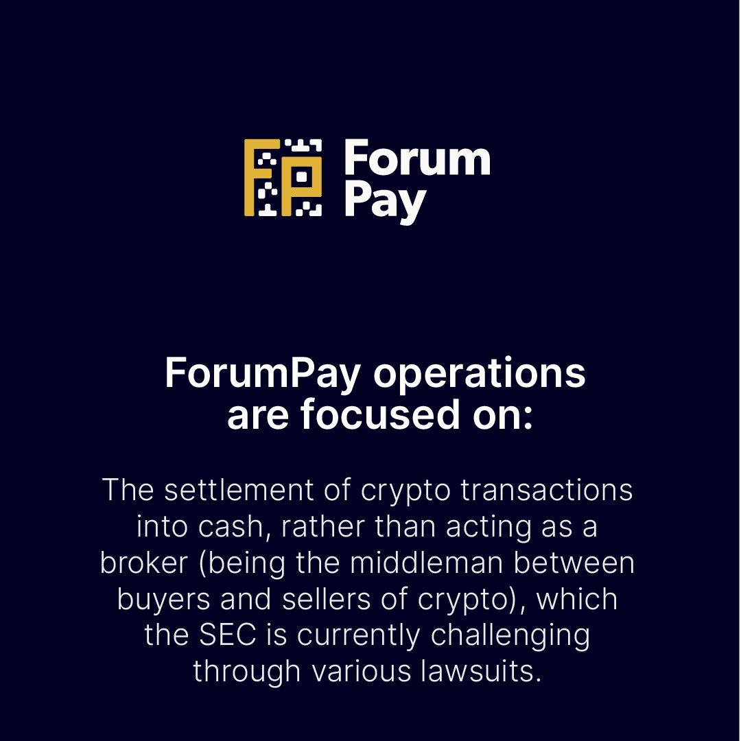 ForumPay's tweet photo. The problem is not crypto. #ForumPay distinguishes itself from its competitors.
By prioritizing user #security and peace of mind, we offer a robust platform that empowers individuals to transact confidently in the #crypto world.
#cryptopayments #BusinessGrowth https://t.co/3V9TJhN5Sr