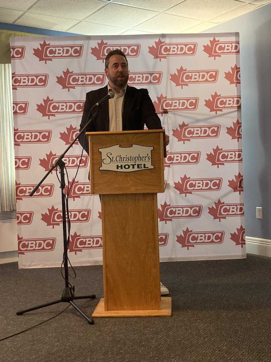 CBDC NL (@cbdcnl) on Twitter photo The Honourable Minster <a href="/Andrew_Parsons1/">Andrew Parsons</a> brings greeting at our 2023 AGM Awards this evening where we will recognize our Volunteer, Staff, and Business of the Year Award winners. The Honourable Minster <a href="/Andrew_Parsons1/">Andrew Parsons</a> brings greeting at our 2023 AGM Awards this evening where we will recognize our Volunteer, Staff, and Business of the Year Award winners.