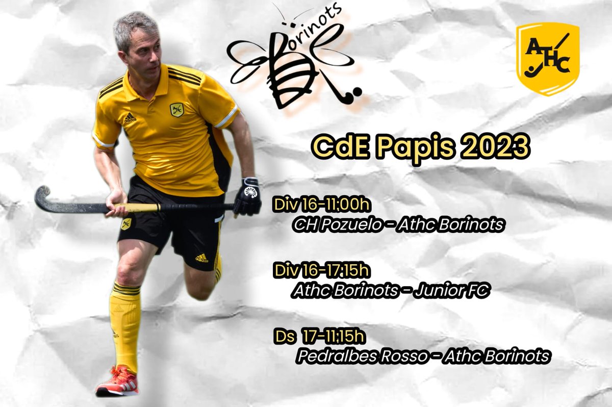 Athc_Papis's tweet photo. Demà comença el campionat d'Espanya de Papis.
#ForçaBorinots https://t.co/02kbMjZo4r