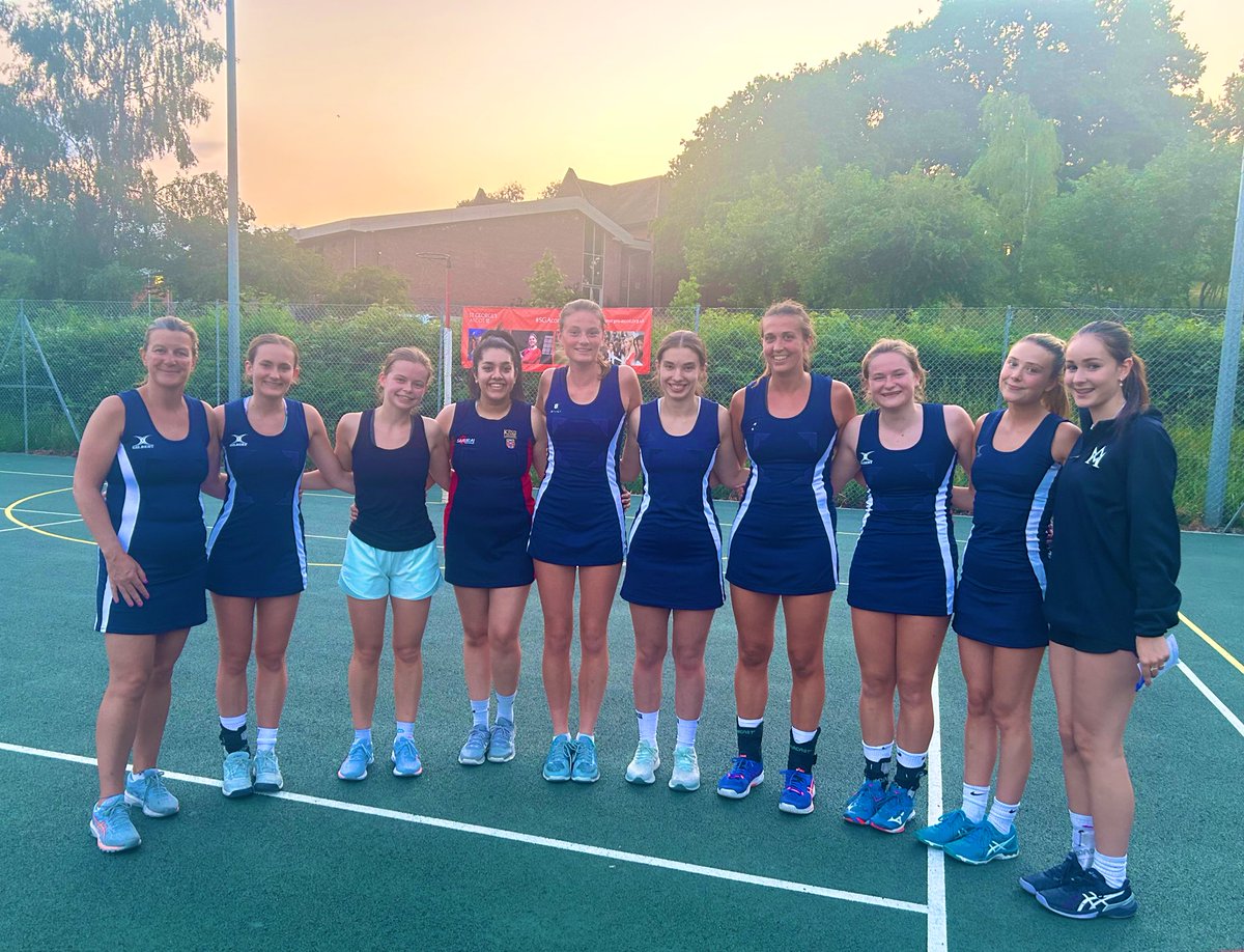 Sunset netball for our #MaristRangers team tonight Such a lovely backdrop for a brilliant game! #MaristNetball #FunInTheSun