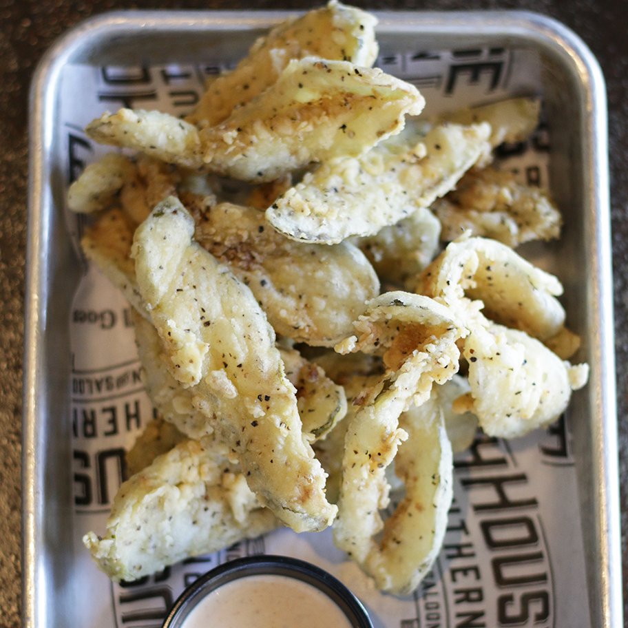 Fried Pickle Vibes! Come see us and enjoy our famous fried pickles, grab dinner, and listen to some of Nashville's best music!