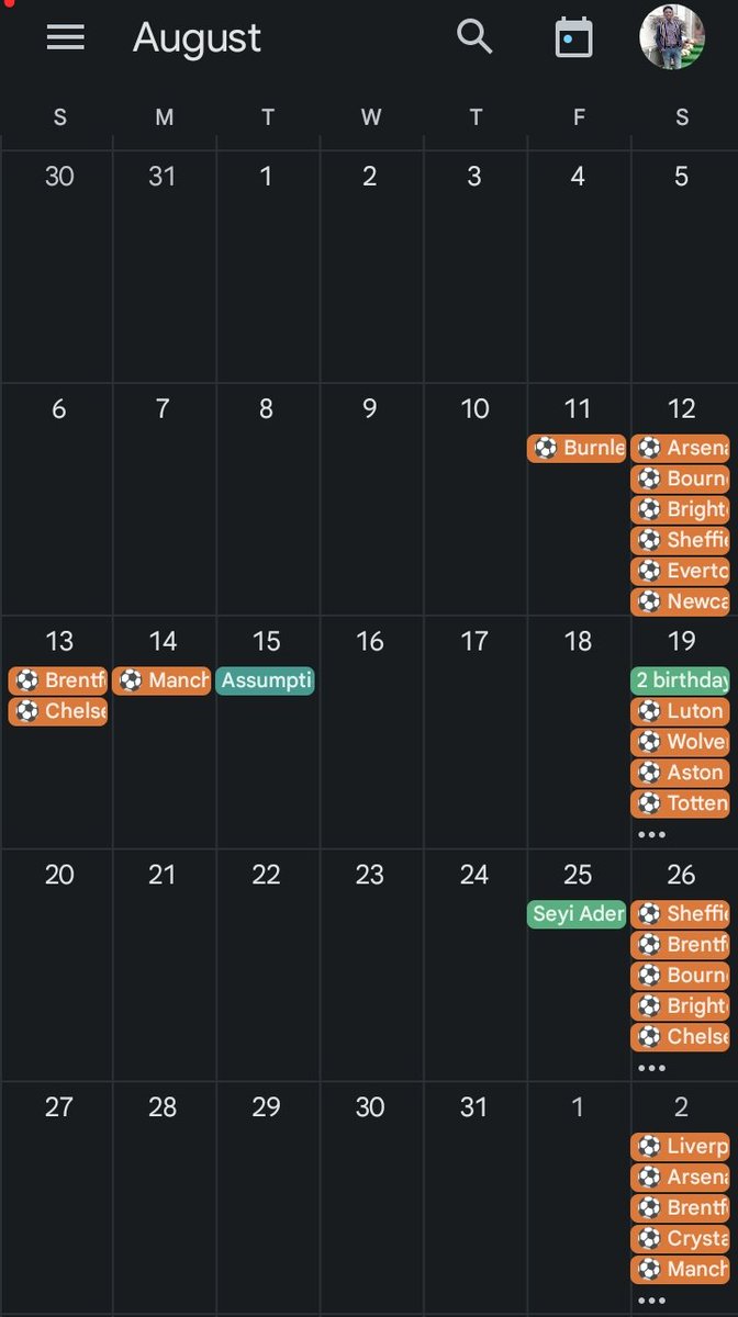 #PremierLeague 23/24 schedule is out!!!!!!

Burnley  VS Man city
Chelsea vs Liverpool
Arsenal vs N. Forest
Man UTD vs Wolves
Brentford vs Tottenham

U can get all these schedule in your calendar..... #NationsLeague https://t.co/SnRuexdtNM