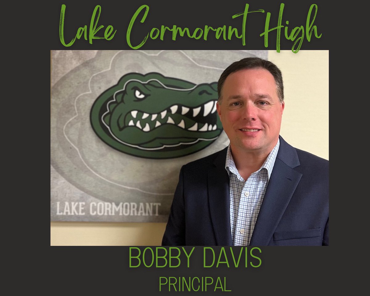 Congratulations to our new principal at Lake Cormorant High School!
#TeamDCS