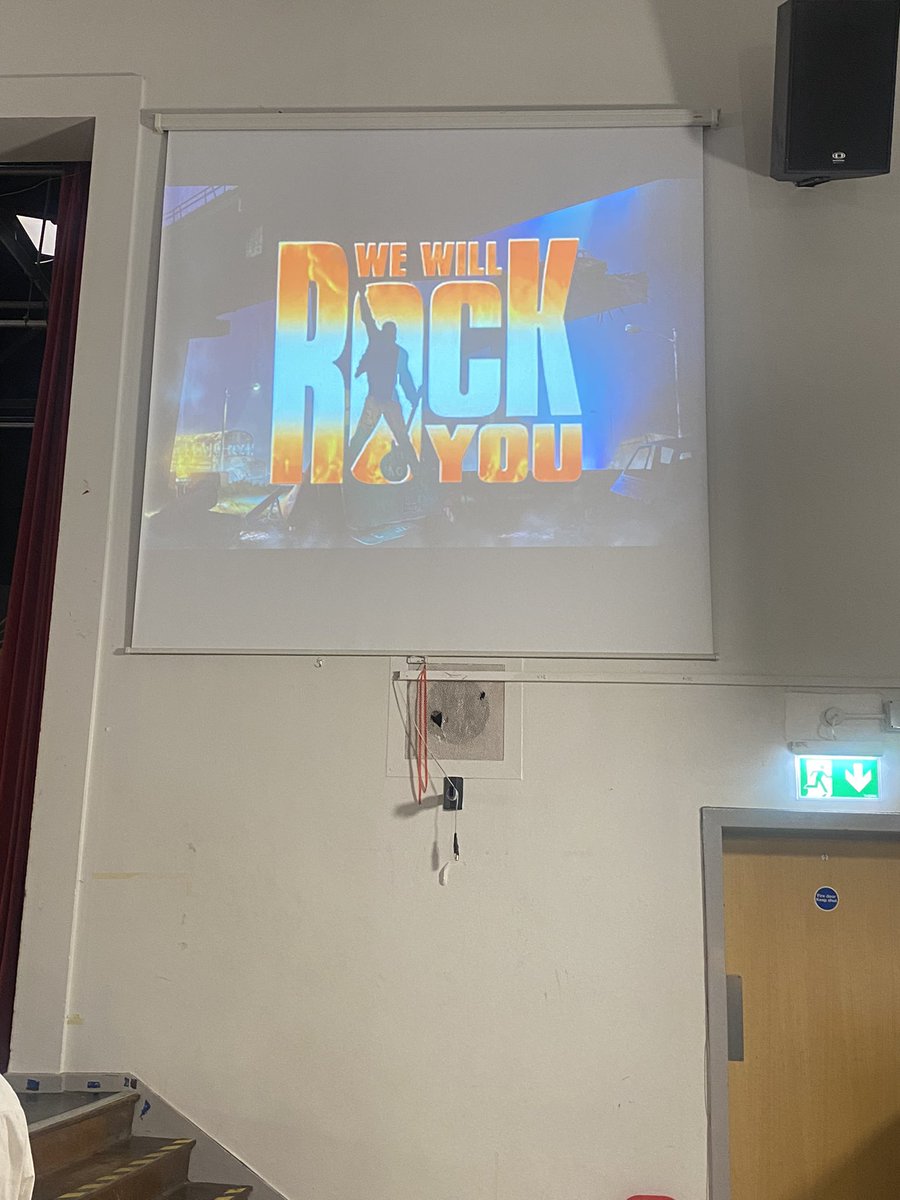 Fantastic evening at <a href="/LibertonHS/">Liberton High School</a>’s We Will Rock You. Well done everyone involved and lovely to see current and former pupils and families celebrate our talented young people. One more performance tomorrow night, if you don’t already have a ticket get yourself along! 🌟🎶🎸
