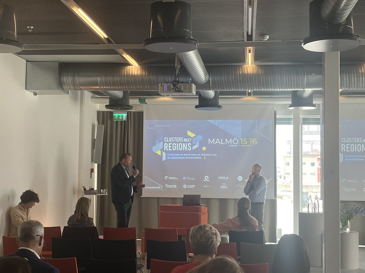 afrpc's tweet photo. Very happy to have gathered @CAFEIN_PROJECT partners in Malmö 🇸🇪 for a very productive meeting ! Also a good opportunity to exchange with Cluster meet Regions participants ! #singlemarket30 https://t.co/h7qbWyB2Ji