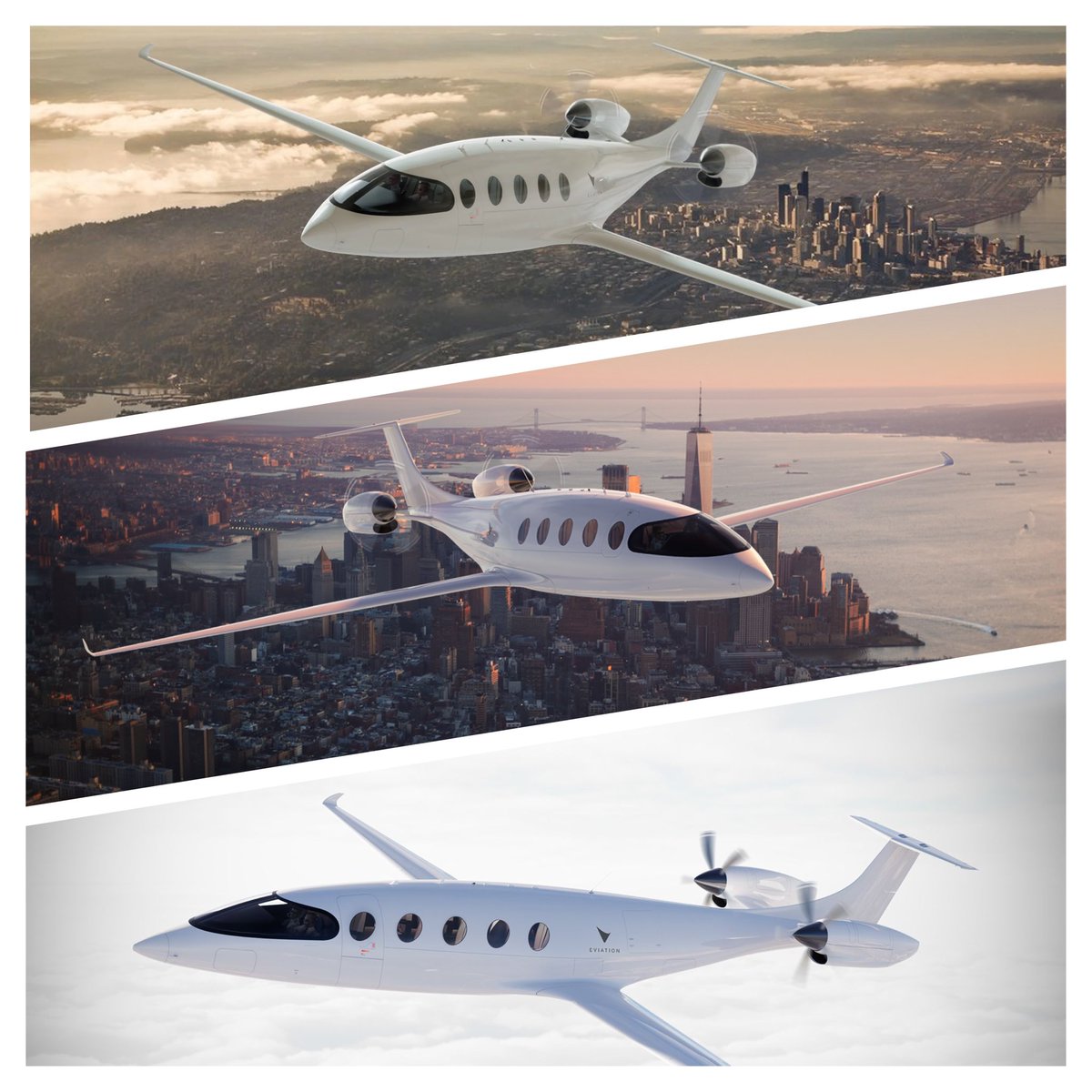 Teslaconomics's tweet photo. Would you fly in a Tesla Airplane? ✈️⚡️ @elonmusk https://t.co/Dhw8w0Sg5J