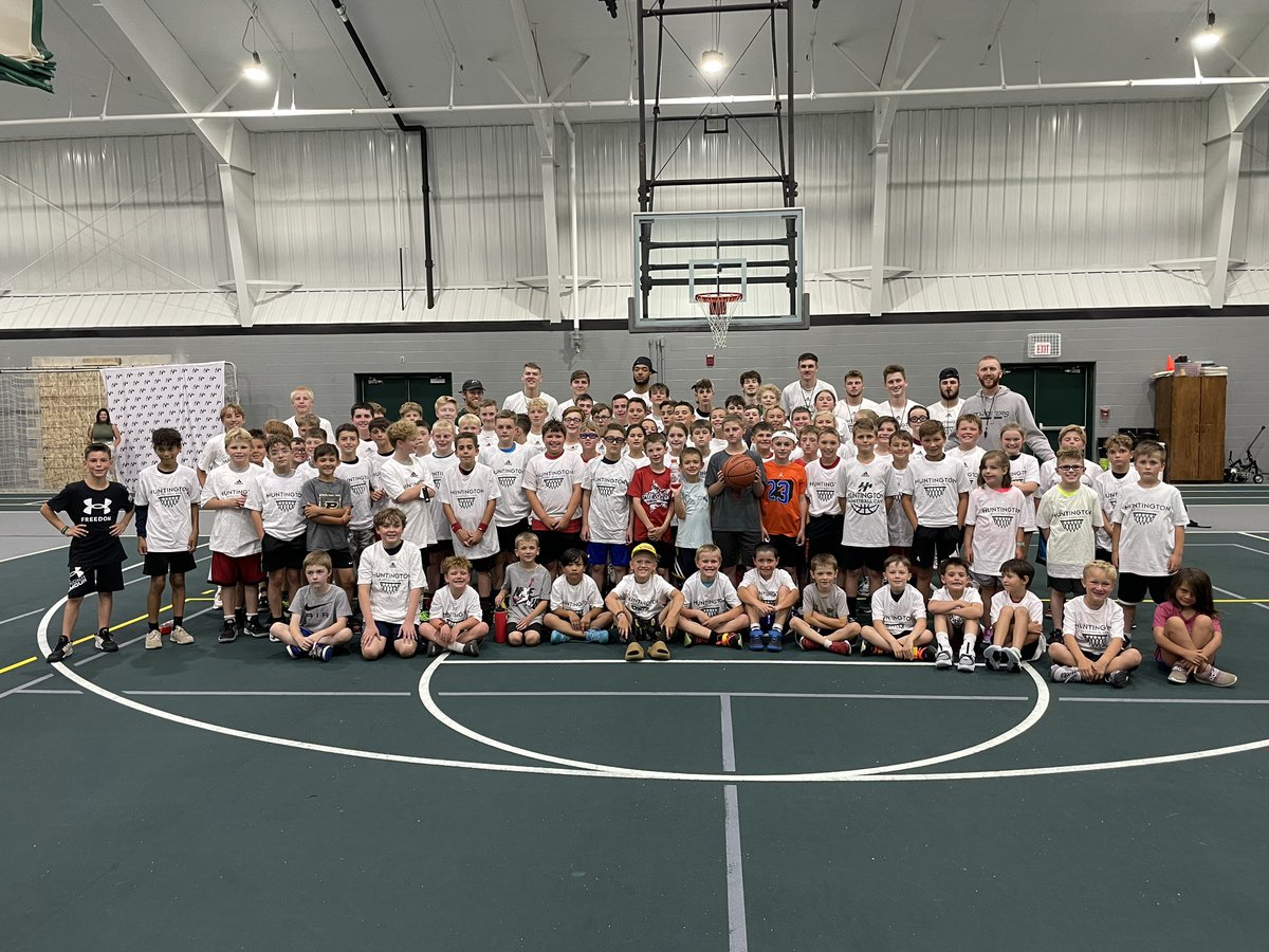 HuntingtonHoops's tweet photo. 2023 Forester Basketball Camp is in the books! Thank you to everyone who came out for an exciting week!! The 37th annual Steve Alford Basketball Camp comes to town next week. Don’t miss out! 🏀🌲🪓 https://t.co/AmrRGEL4IN