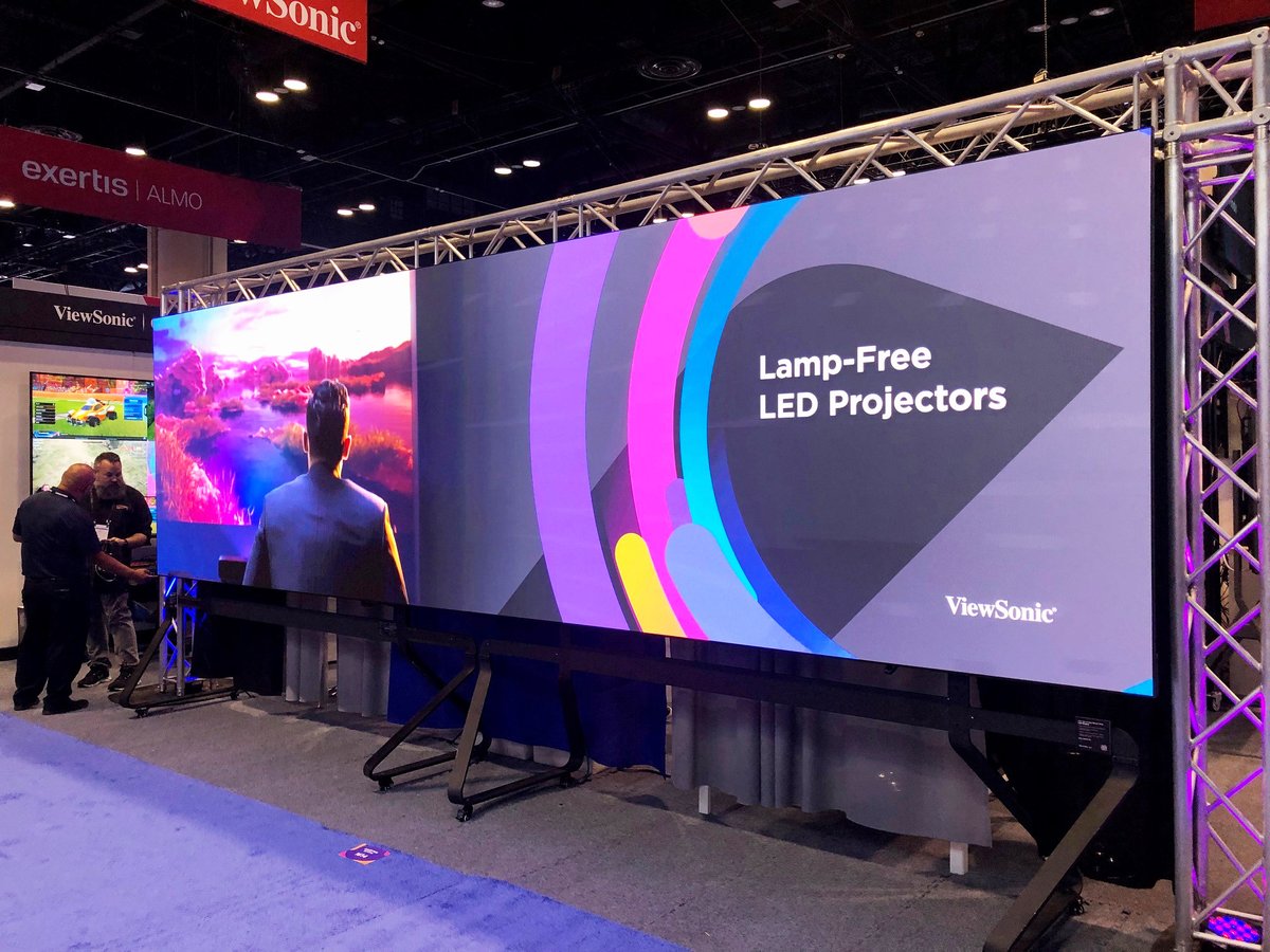 What do you get when you put together two ViewSonic 135” Direct View LED displays? This 245” 32:9 masterpiece.

Learn more about the LDP135-151: vsfinch.es/3Jddc0U

#InfoComm23 #AVtweeps