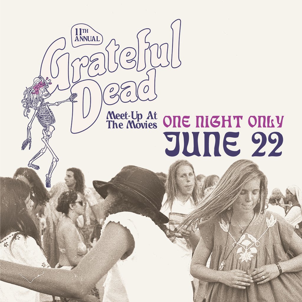 Special Presentation. The Grateful Dead's epic performance at Soldier Field, Chicago, June 22, 1991.

More information about tickets is available at our website: l8r.it/5G7z

#kwawesome #indiecinema #uptownwaterloo #kitchenerwaterloo #princesscinema #originalprincess