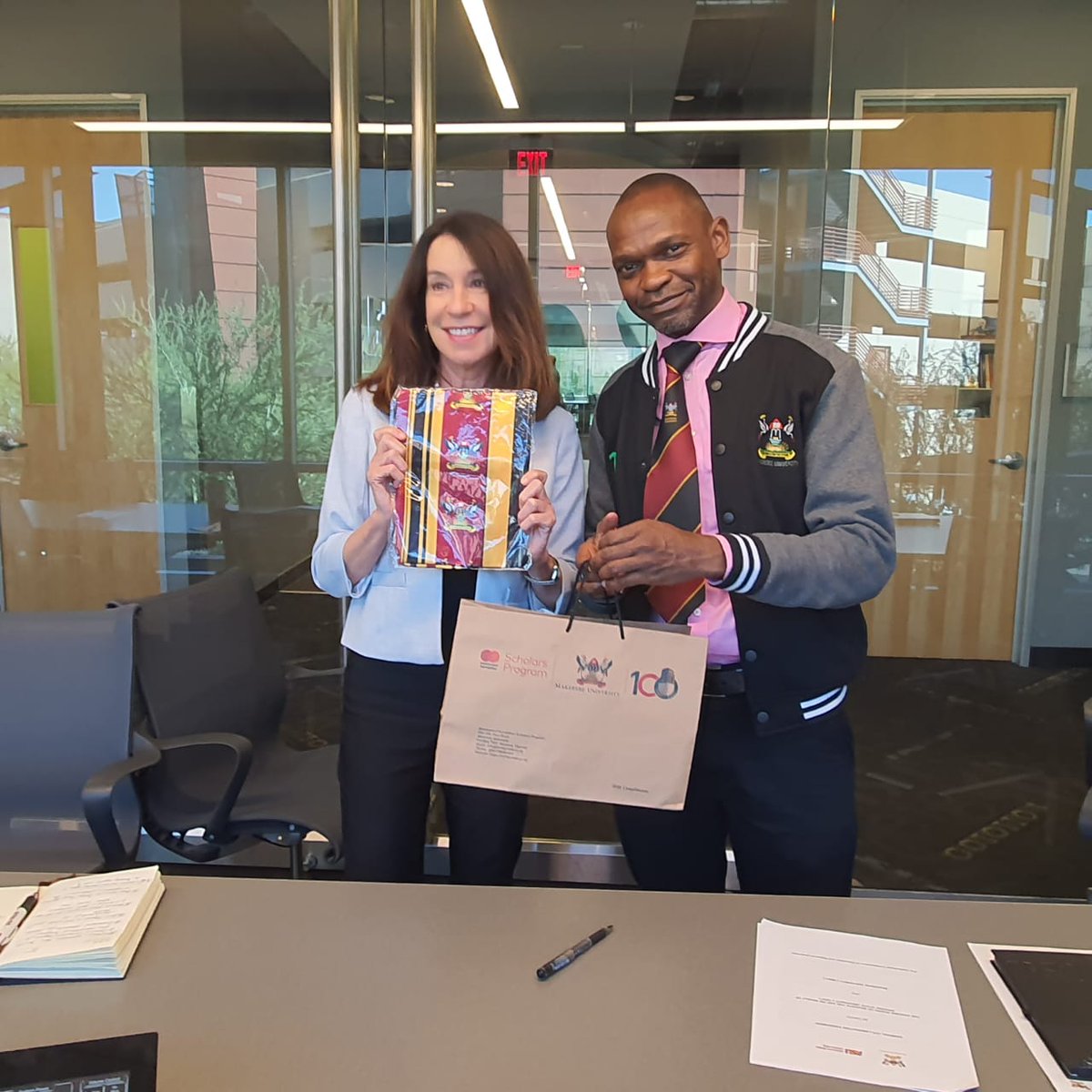 Today <a href="/Makerere/">Makerere University</a>  represented by <a href="/UmarKakumba/">Umar Kakumba, PhD</a>, has concluded a Formal collaboration with <a href="/ASU/">Arizona State University</a>. Looking forward to a very meaningful partnership