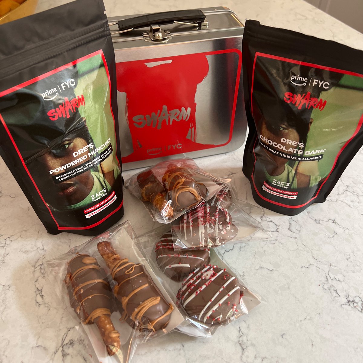 Clarence Moye (@clarencemoye) on Twitter photo THANK YOU Amazon and #SWARM for sending over <a href="/zacssweetshop/">Zac's Sweet Shop</a> goodies. They are outstanding!!! #sweets #candy #chocolate THANK YOU Amazon and #SWARM for sending over <a href="/zacssweetshop/">Zac's Sweet Shop</a> goodies. They are outstanding!!! #sweets #candy #chocolate