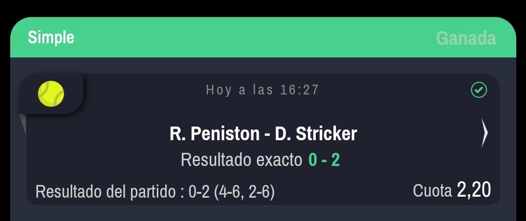 ✅✅✅✅✅✅

NOS HEMOS FORRADO! 💸

🙏🏽 FE CIEGA EN EL SUIZO 🇨🇭

🔥🔥🔥🔥🔥🔥