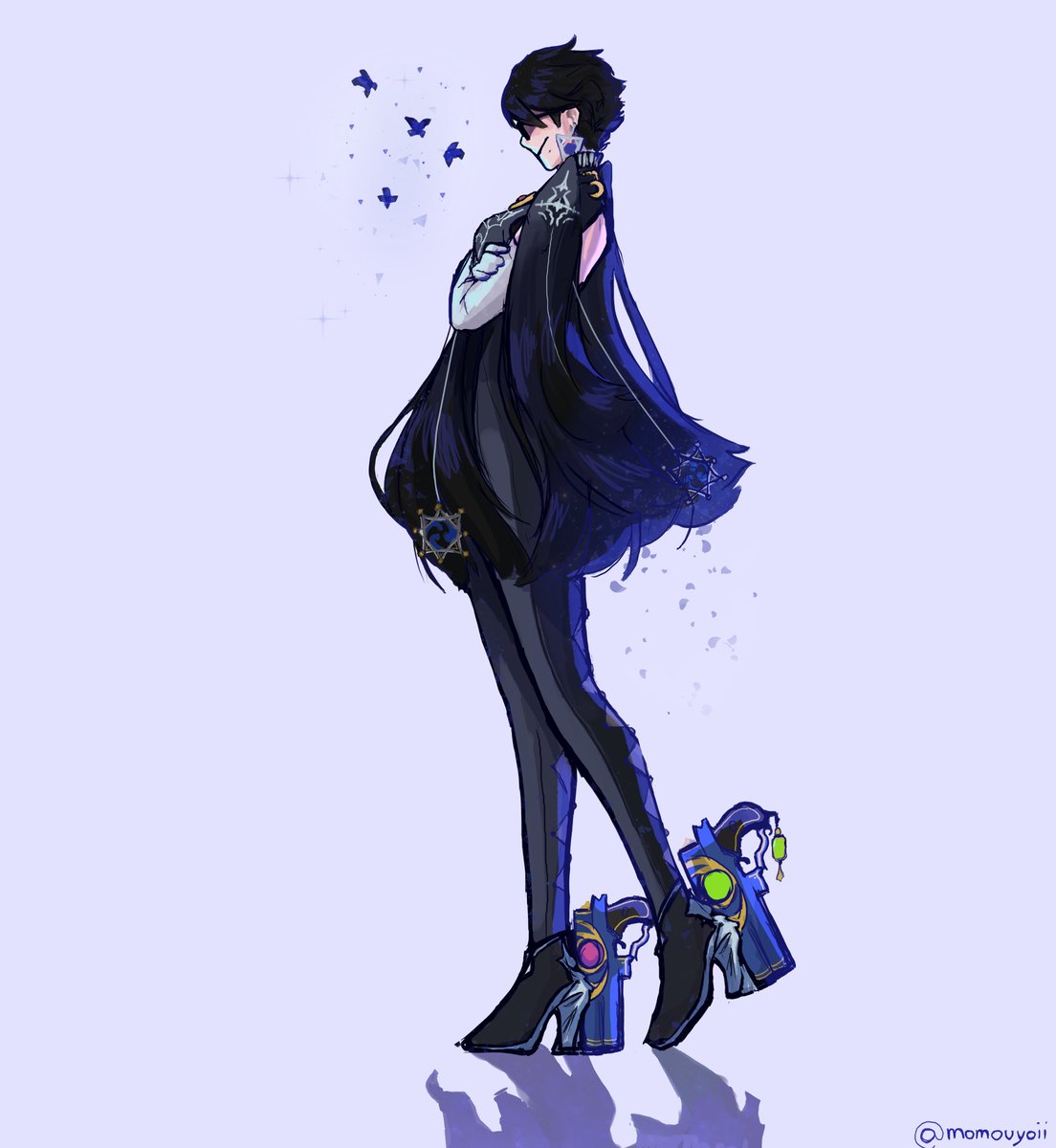 Queen #Bayonetta sketch