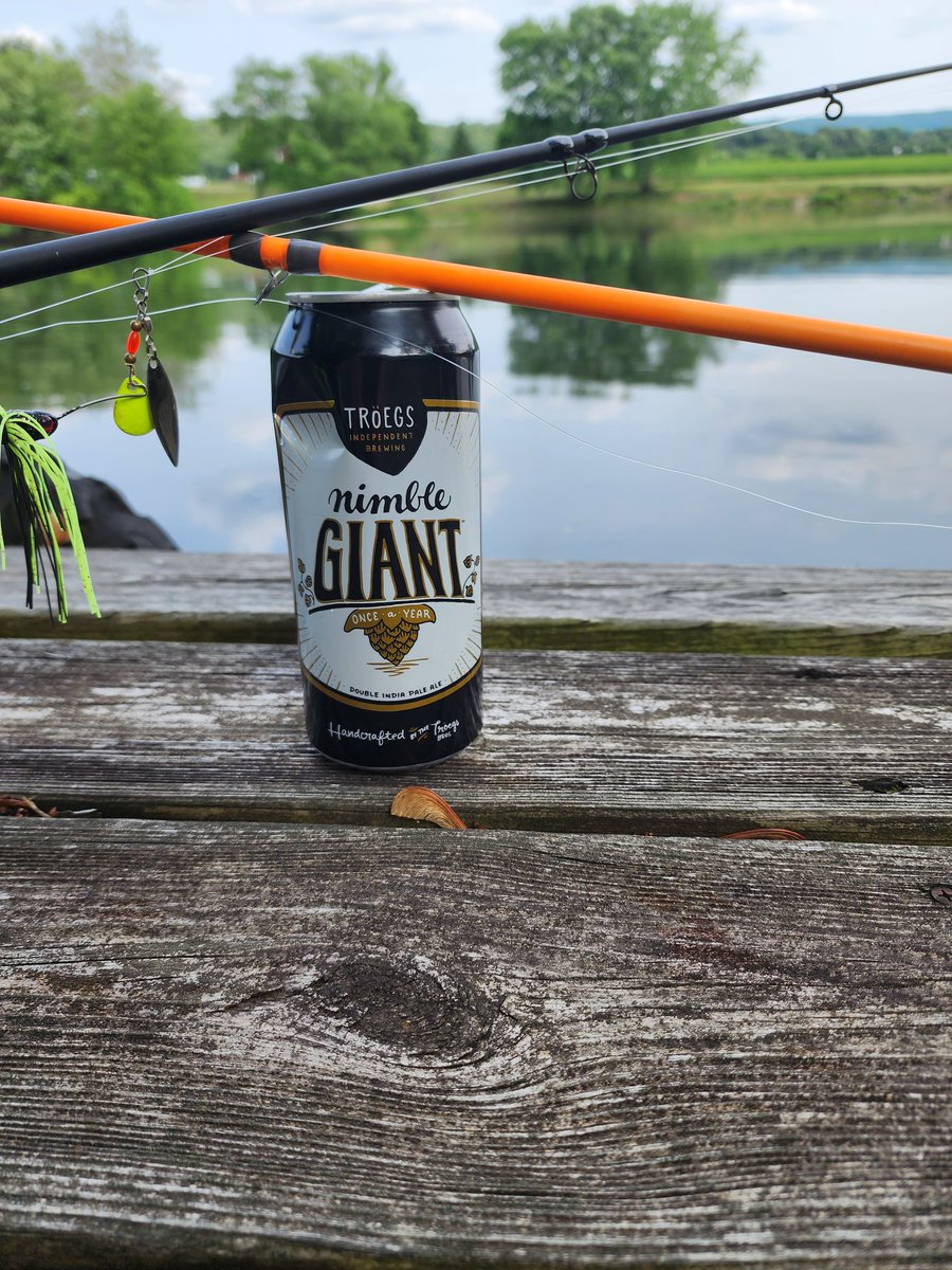 Nimble giant and the Juniata river #troegs #troegsbrewery