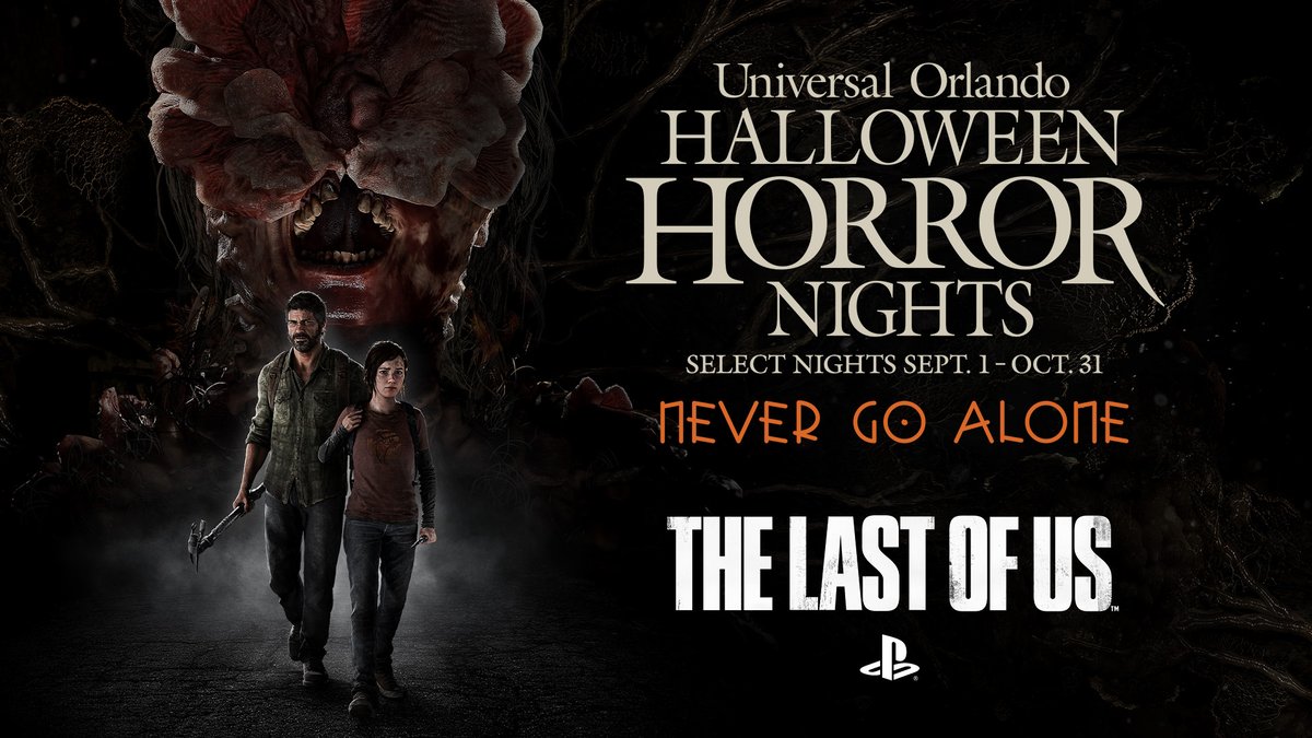 .@Naughty_Dog 's engrossing video game brought to life. #HHN #HHN32