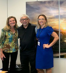 CNinABQ's tweet photo. Second round of lobbying on the Farm Bill. With Pam Roy from the New Mexico Food and Agriculture Policy Council and Deanna from the Center for Science in the Public Interest. https://t.co/La0sRmxU9q