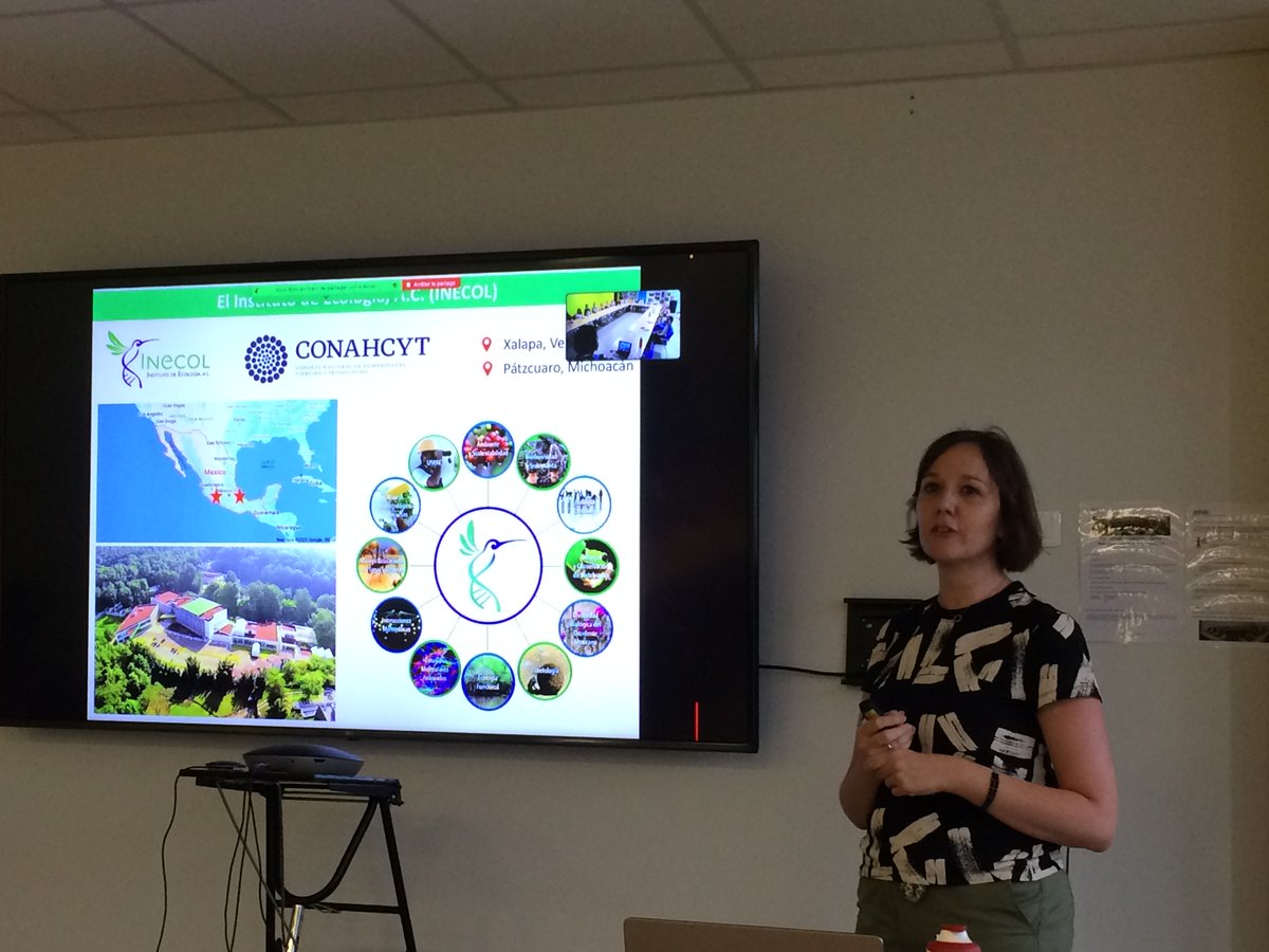 UMR_IAM's tweet photo. Today’s seminar: Frédérique Reverchon @Dra_Fred from @inecol_mx on the avocado #rhizosphere #microbiome and its link with avocado #diseases (#Fusarium dieback & #Phytophthora cinnamomi root rot)
#TreeHealth #Pathobiome https://t.co/07ijSO8mfI