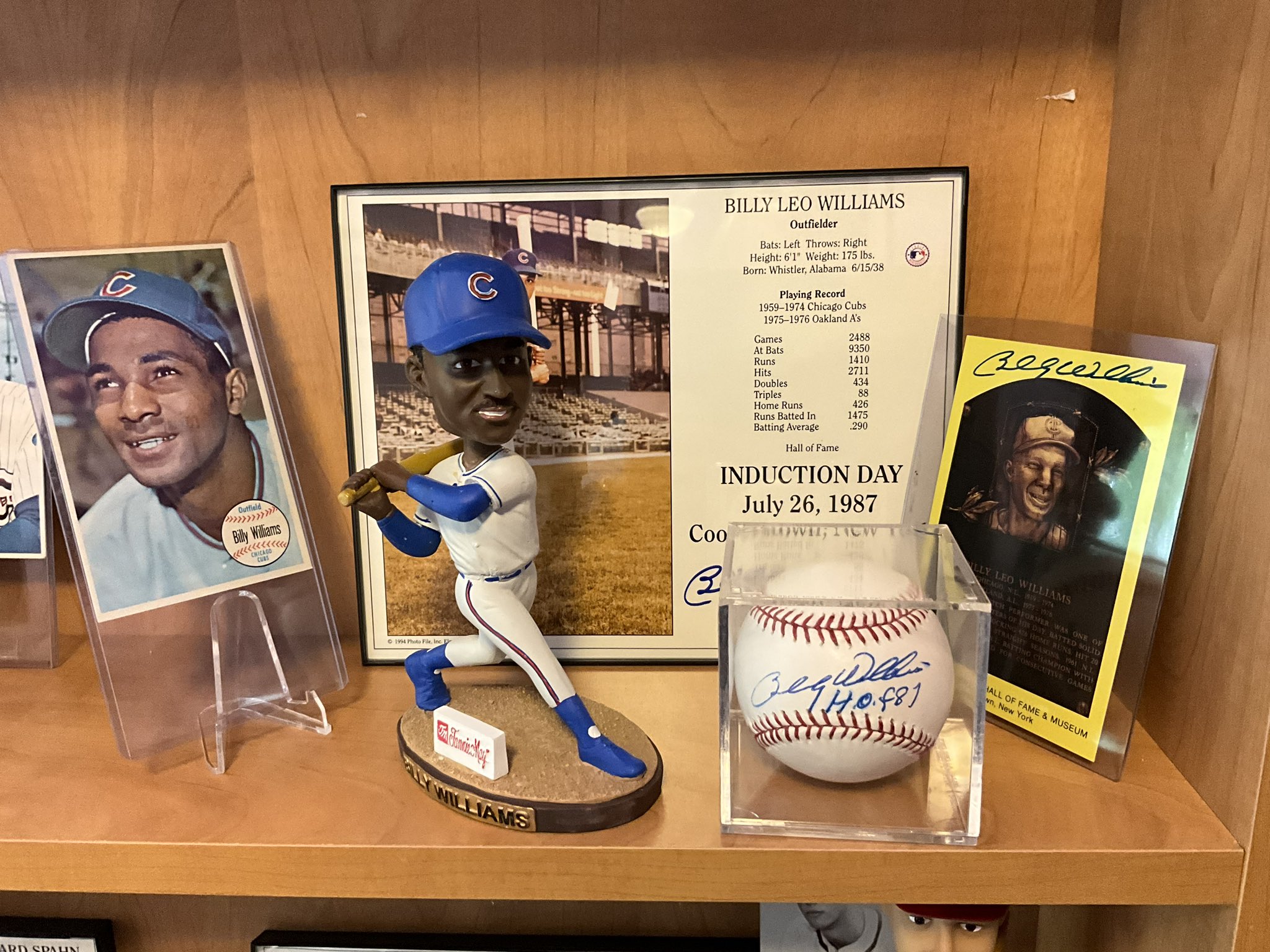  Sweet Swingin Billy Williams! Happy Bday! 