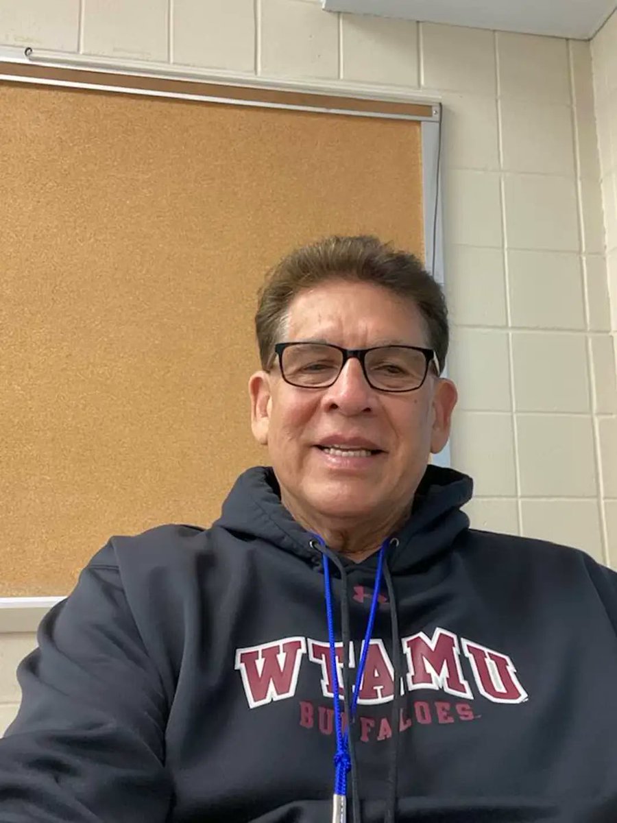 billmeltzer's tweet photo. Former college and pro football player Merced Solis -- better known as pro wrestler Tito Santana-- became a middle school teacher in NJ after his days in the ring. Today was his last day in the classroom before retiring at age 70.  Quite the career! https://t.co/7s1qNmSw0l