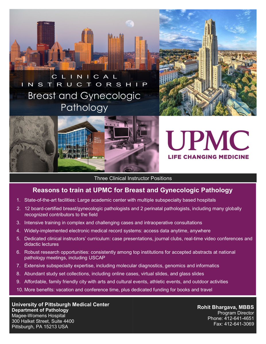 UPMC Pathology Residency Program tweet media