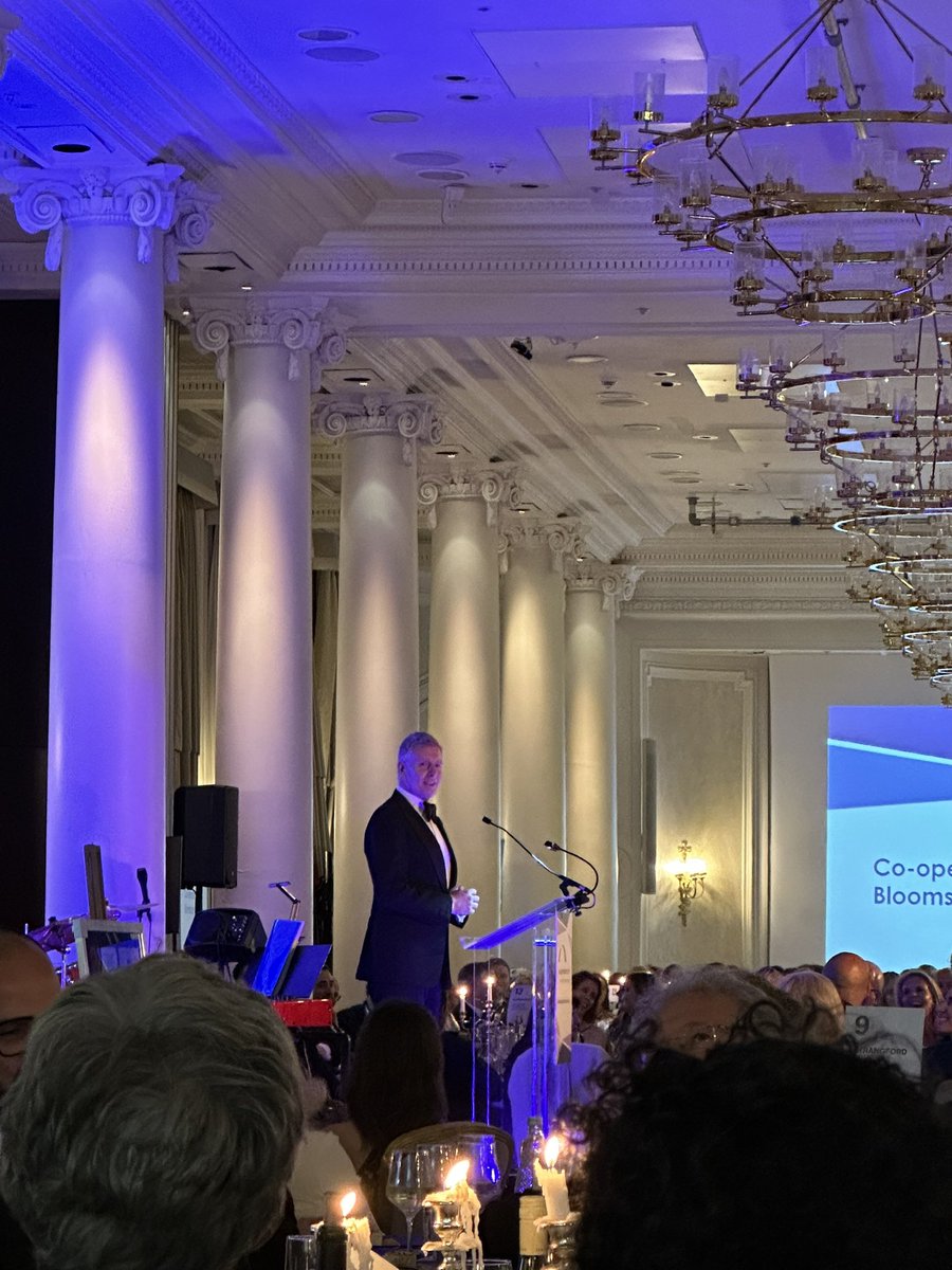 Wonderful and moving after dinner speech from Patrick Kielty at the <a href="/cooperationirl/">Co-operation Ireland</a> dinner this evening.