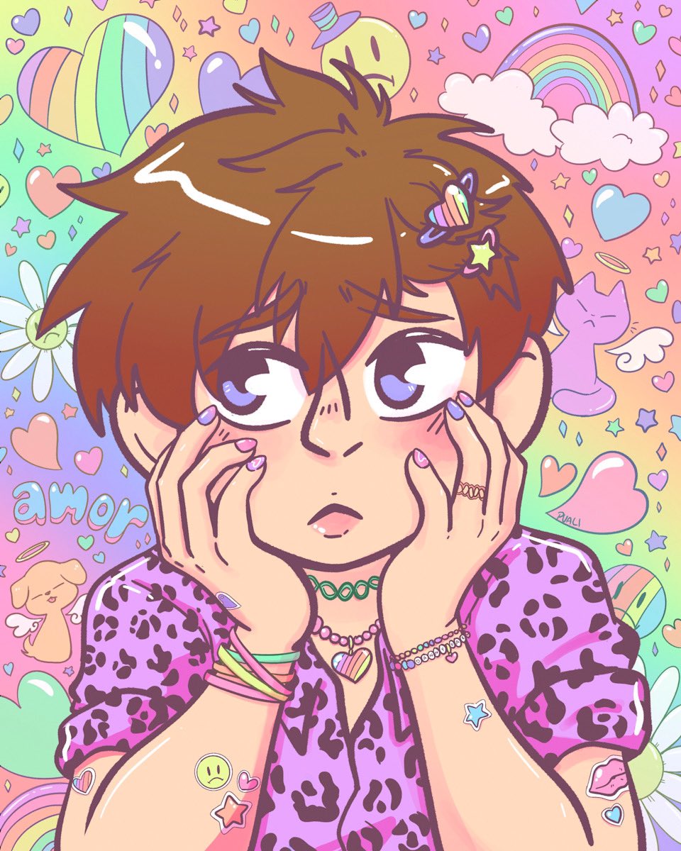 Puali_'s tweet photo. This aesthetic 💖🌈✨ https://t.co/wopCZ7nhV9