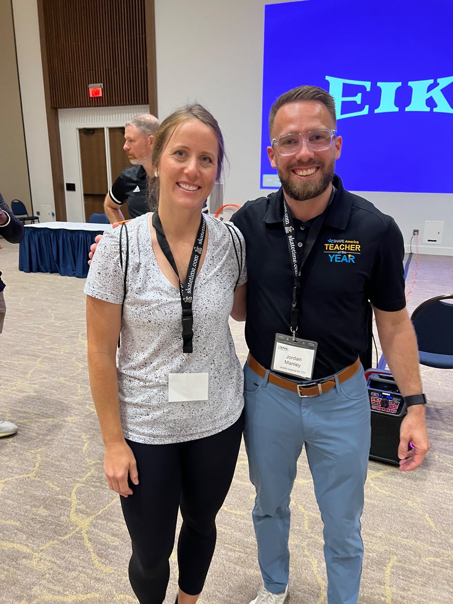 AmstutzWVMSPE's tweet photo. Super impactful day at @KY_SHAPE! It’s always so energizing to be around ppl who share my passion for Hlth-PE. 💙 Huge shout out to @STEAMWellness and @jlobianc for being my favs today! 
#MoveThrive2023 https://t.co/BLA4s5CuJc