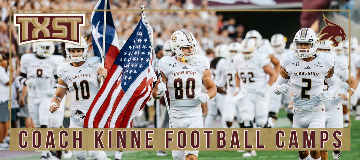 FerrellIman's tweet photo. I will be at @TXSTATEFOOTBALL tomorrow June 16th @GJKinne @CoachPatke @_CoachGregg @Coach_dcMiller @CoachADMitchell https://t.co/eIJ4eEHsvW