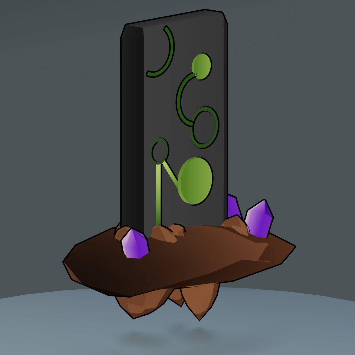 M_thimmig's tweet photo. Levite Kaiju : Monolith
A strange rock that emits a signal that calls the titans to its point
#Blender3d #B3D #3D #lowpoly #lowpolyart #lowpolycharacter #digitalart #minimalistc #abstract #kaijune23 #Kaijune #Levite #eevee #render3d #artwork https://t.co/seTQrWGLRj