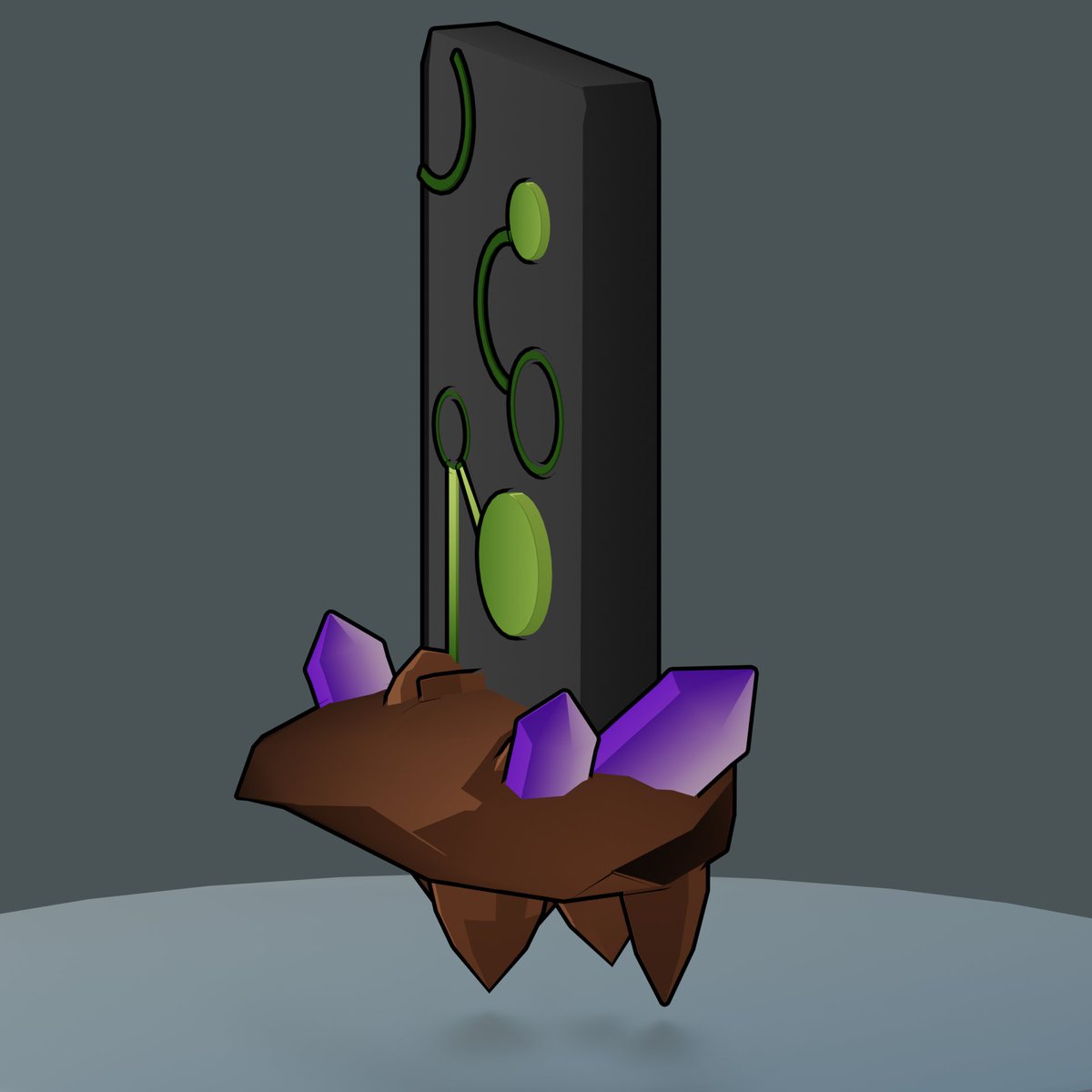M_thimmig's tweet photo. Levite Kaiju : Monolith
A strange rock that emits a signal that calls the titans to its point
#Blender3d #B3D #3D #lowpoly #lowpolyart #lowpolycharacter #digitalart #minimalistc #abstract #kaijune23 #Kaijune #Levite #eevee #render3d #artwork https://t.co/seTQrWGLRj