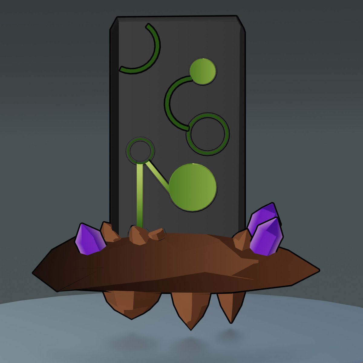 M_thimmig's tweet photo. Levite Kaiju : Monolith
A strange rock that emits a signal that calls the titans to its point
#Blender3d #B3D #3D #lowpoly #lowpolyart #lowpolycharacter #digitalart #minimalistc #abstract #kaijune23 #Kaijune #Levite #eevee #render3d #artwork https://t.co/seTQrWGLRj
