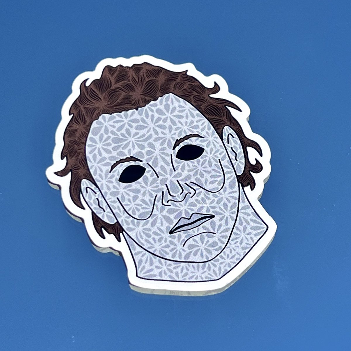 _FightOrFright_'s tweet photo. So impressive with how my horror stickers turned out!! 

They are up on my Etsy if anyones interested in ordering a sticker or two ☺️ 

#horror #horrorstickers #michaelmyers #hanniballecter #pennywise #ghostface https://t.co/X4h6xwLC42