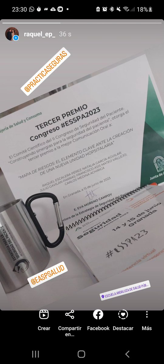 RaquelEsca22063's tweet photo. #ESSPA23 https://t.co/81KBxBvFmQ
