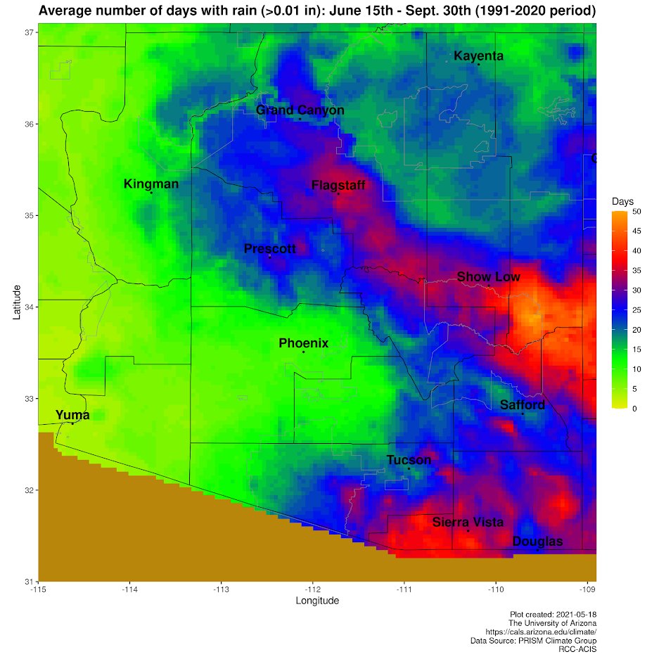 NWS Flagstaff On Twitter On Average Here Is How Many Days Of Rain nws-flagstaff-on-twitter-on-average-here-is-how-many-days-of-rain