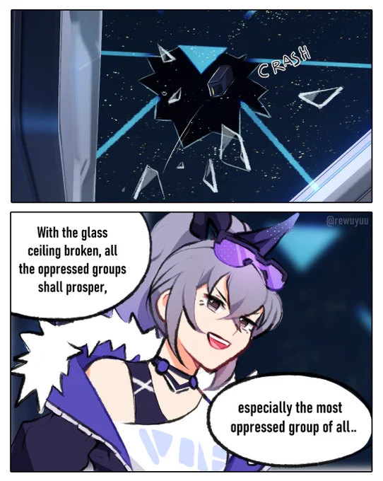 that one video but it's silver wolf settling a score #silverwolf #honkaistarrail 