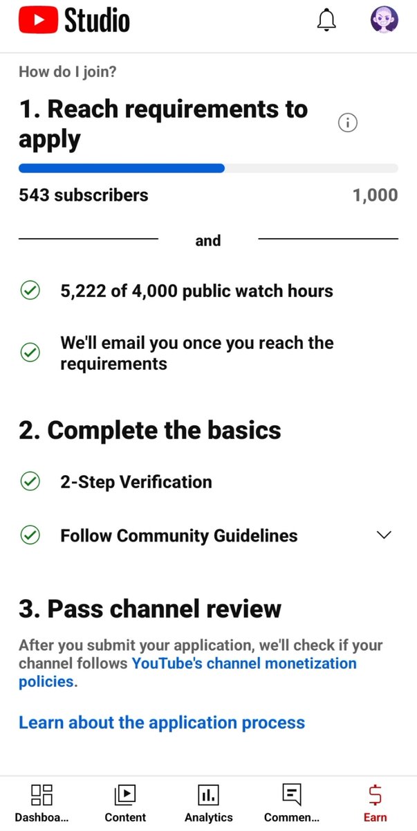 Sojan_Nedos's tweet photo. Hey @YouTube @YouTubeCreators #YouTube 
I've noticed that on 6/13/2023
The New Requirements for Monitization has changed.
However, it has nor changed for me.
Can you please fix this?
Please see attached images.
I can't find any other way to contact you, so I'm doing it here. https://t.co/Pe7bupZiQZ