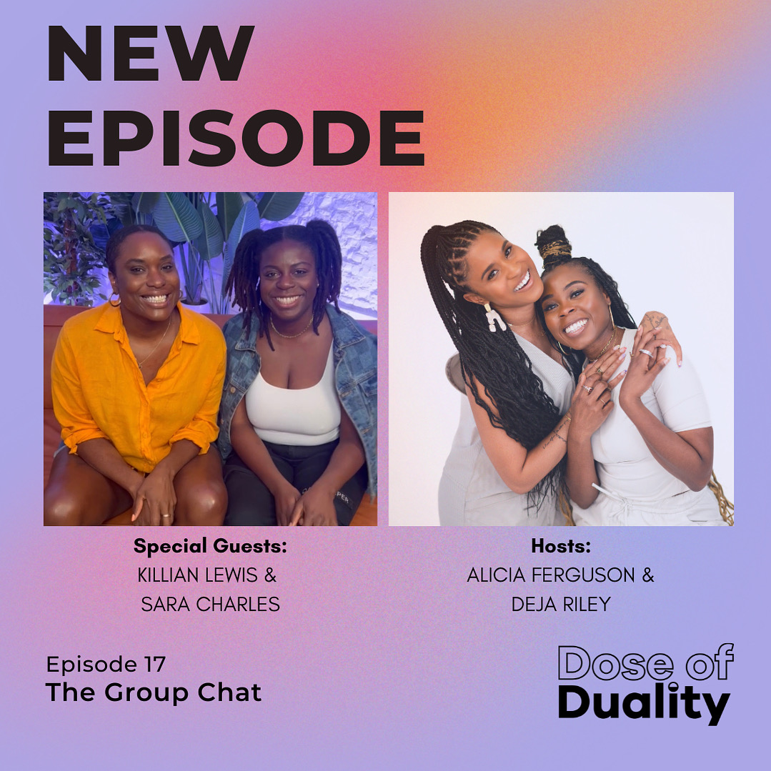 Welcome to The Group Chat✨The girls are together and we're opening up about friendships + the lessons we've learned along the way. Remember, community is part of your self-care journey!💜