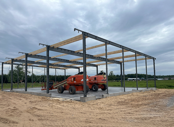 Performance_Fab's tweet image. 🌟Bringing Steel Dreams to Life! 🏗️🔩
The structural steel, crafted by the Performance Fab team, is the solid backbone of this new shed.

#PerformanceFab #StructuralSteel #Craftsmanship #SteelMagic #metalbuilding #buildingpackage #structuralwelder #wisconsinwelder