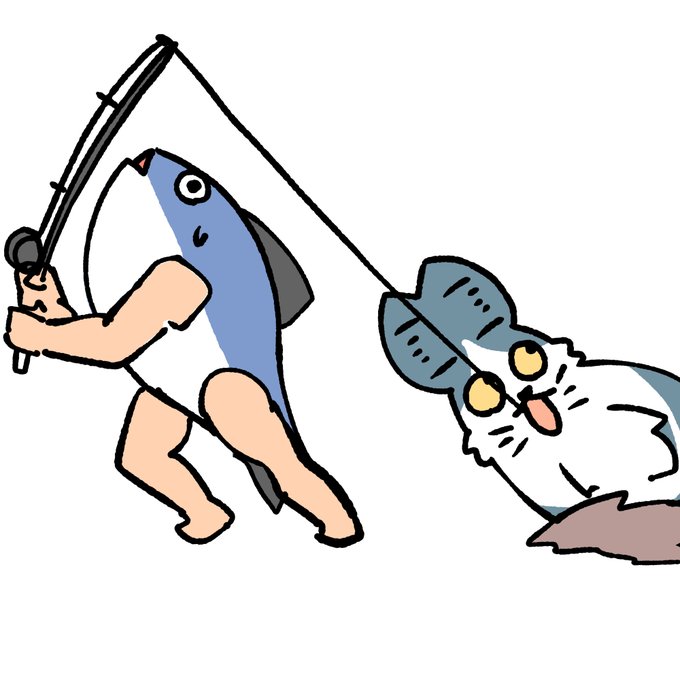 「fishing rod standing」 illustration images(Latest)