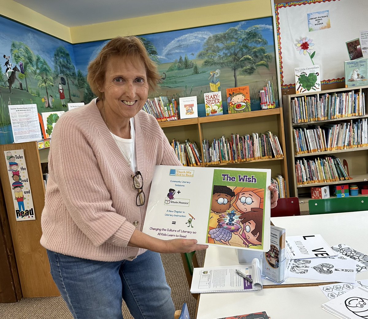 Double StoryWalk delivery. We can’t wait to launch The Summer Reading Program with these two libraries. Decodable StoryWalks are on the agenda in The Hudson Valley! #Amenia #Millerton #NY